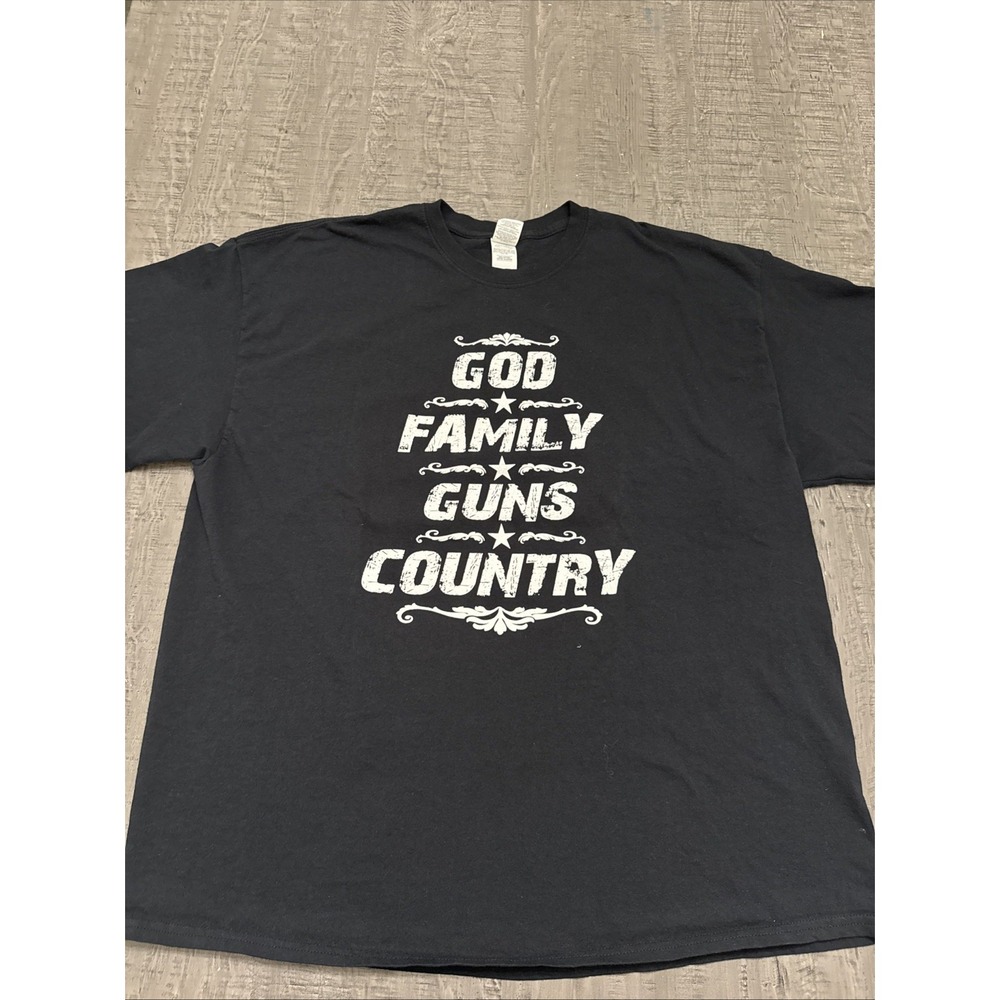 God family guns country Welcome To Florida size 2XL‎  men's black T-shirt